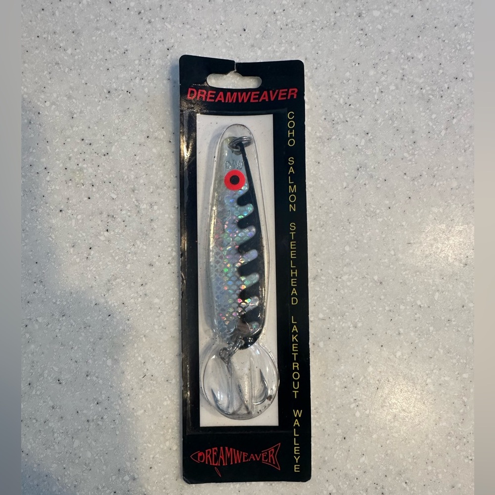 NEW Dreamweaver Fishing Lure Holographic. Coho salmon steelhead walleye L. Trout